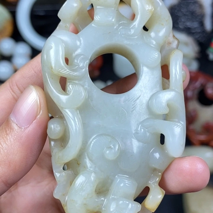 未镶嵌和田玉挂件張****