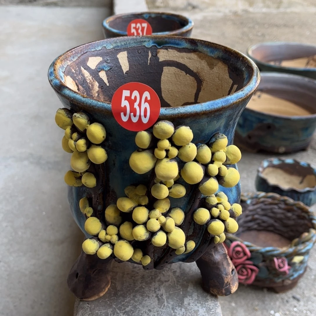 陶瓷536 号陶然花盆微瑕特价厂家直销