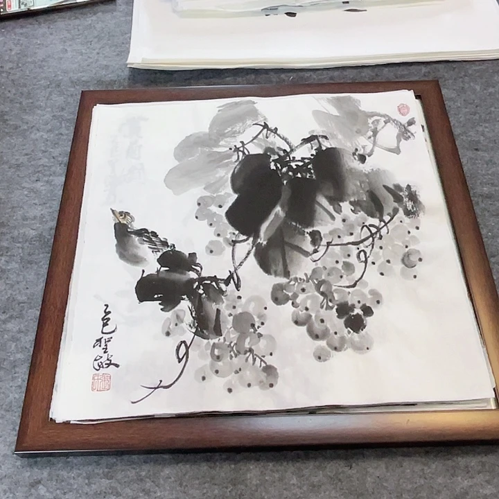 国画张圣敏先生纯手绘作品