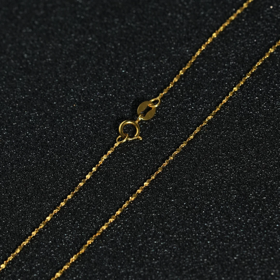 【18K金满天星链】福公子藏品-18K金链子-多样性一件发-B6-B16