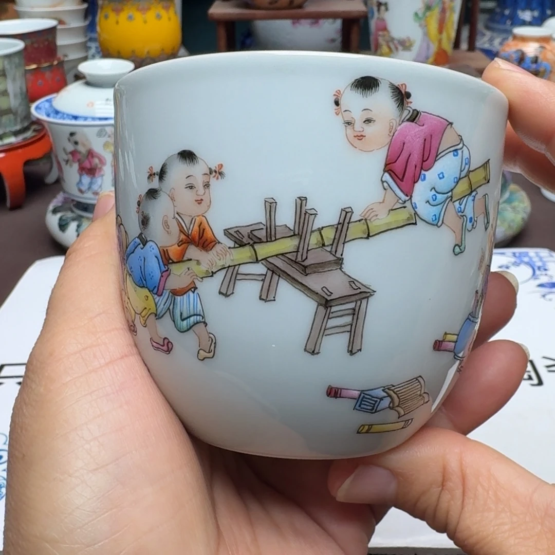 景德镇手工手绘展示