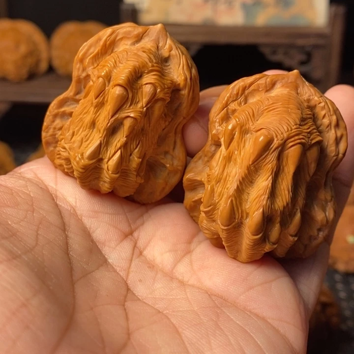 把件文玩核桃吞噬