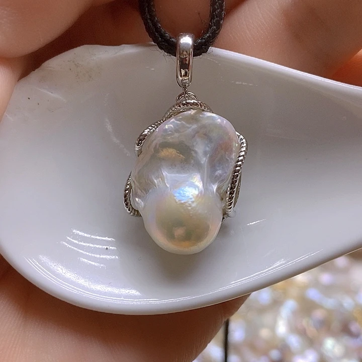 淡水珍珠未镶嵌颈饰6