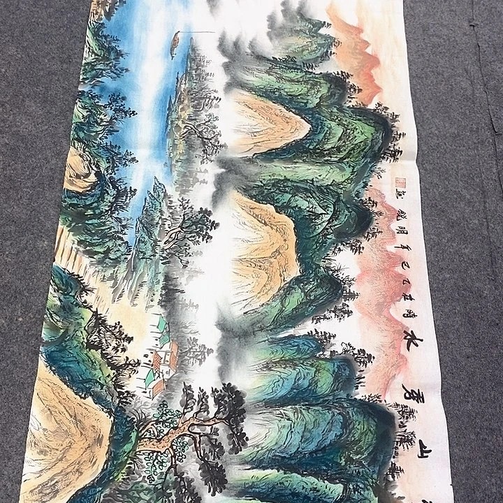 国画国画作品展现