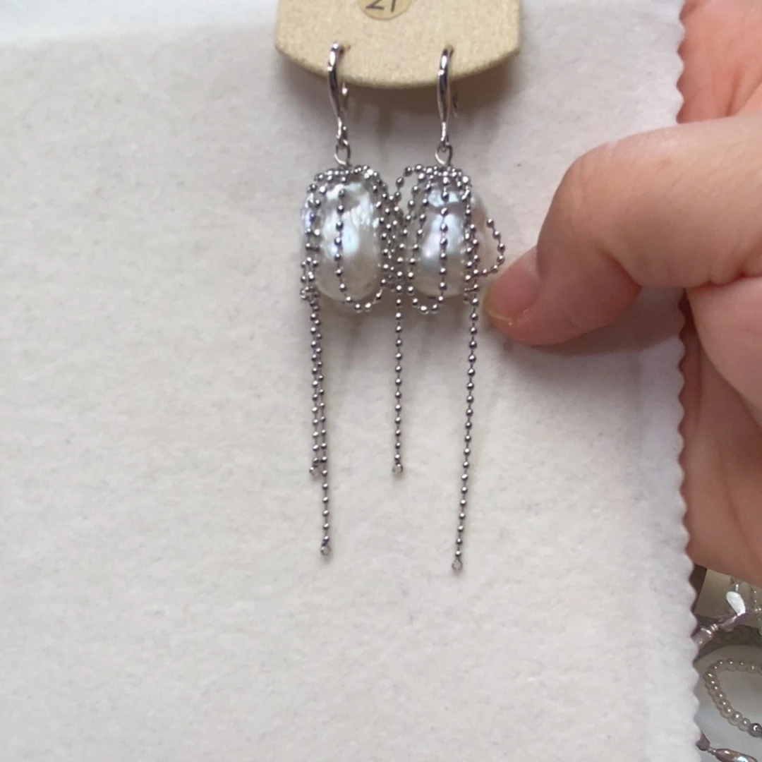 淡水珍珠钛钢颈饰