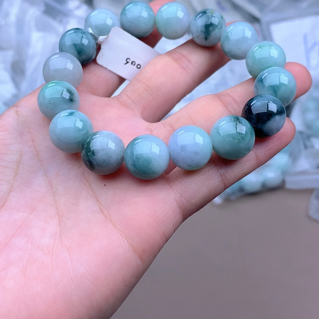 未镶嵌手串定制翡翠