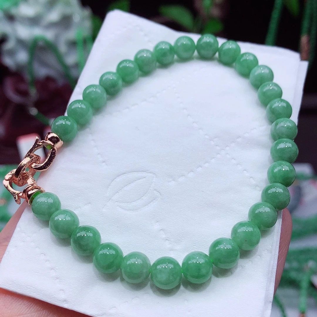 翡翠未镶嵌手链翡翠