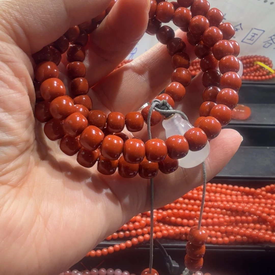 h***p南红玛瑙未镶嵌颈饰