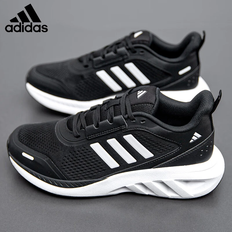 adidas/阿迪达斯跑步鞋男轻便运动防滑软底减震鞋透气百搭休闲鞋