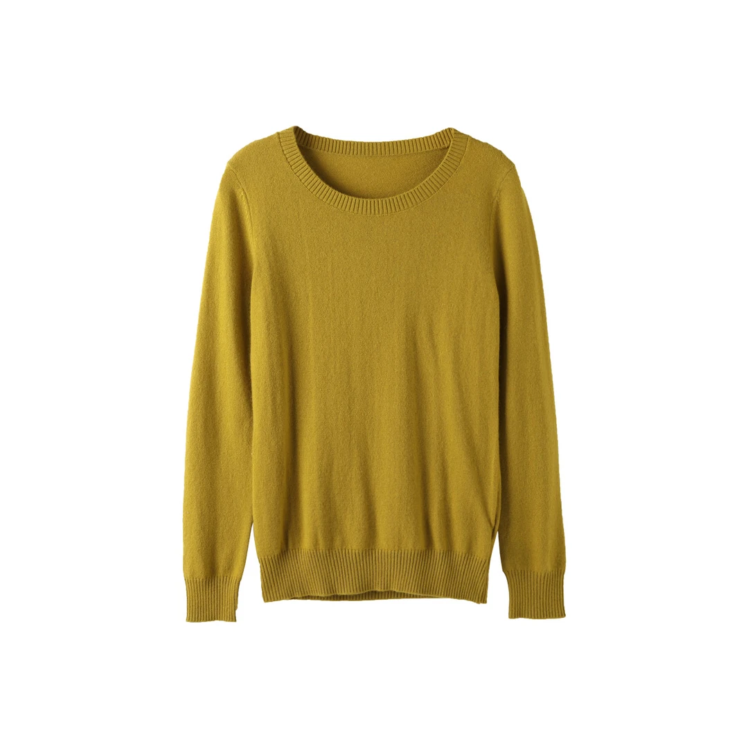 229051-Ⅱ凡诗琪-轻奢时尚针织衫女休闲气质宽松百搭保暖长袖毛衣