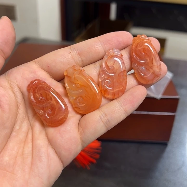 玛瑙/玉髓未镶嵌珠宝半成品多样性发货其中一个