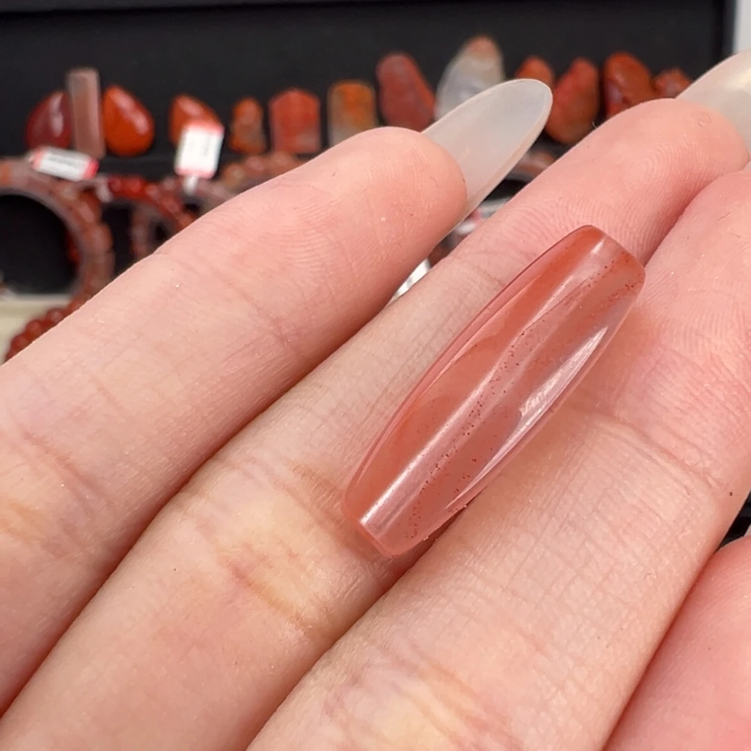 南红玛瑙未镶嵌颈饰勒子