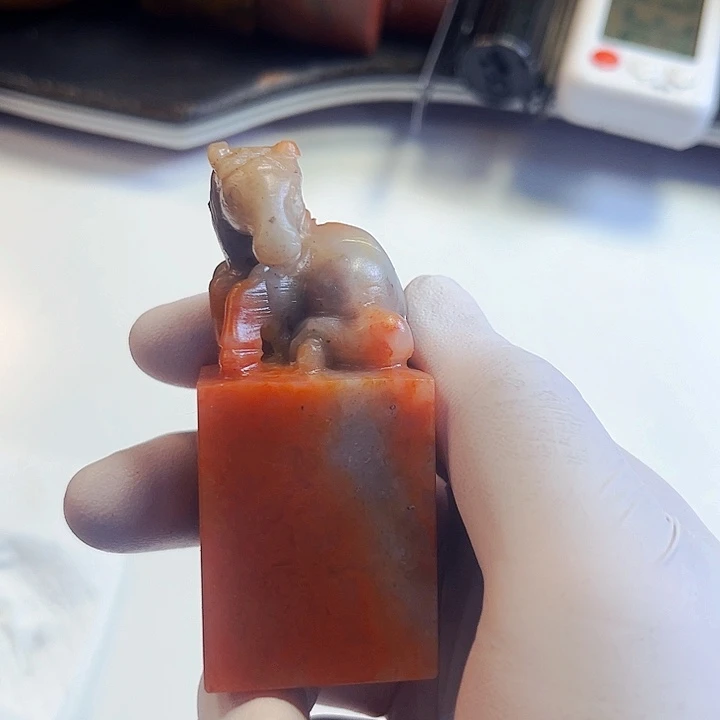 巴林石印石晚上给大家