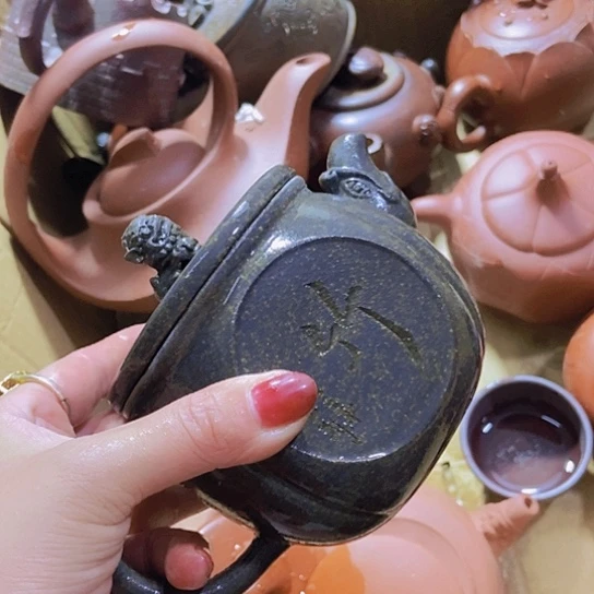 全手工制作宜兴紫砂壶