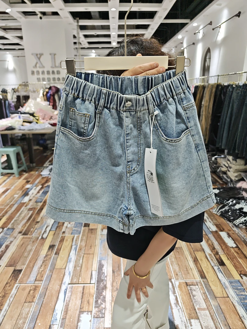 个性牛仔短裤8781