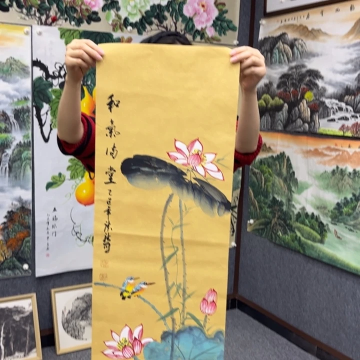 国画画芯作品作品作品