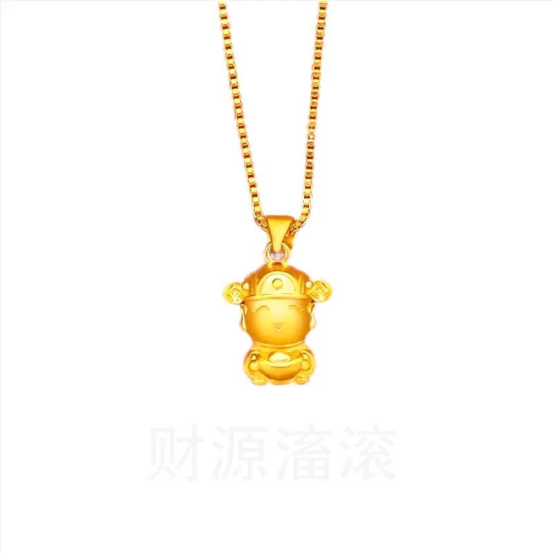 门店撤柜 财神项链