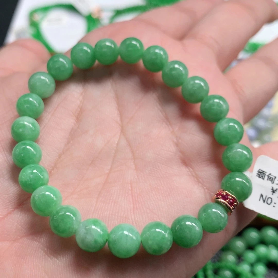 未镶嵌手链翡翠翡翠