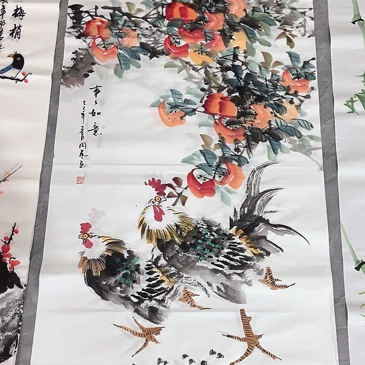 小周画廊的直播间