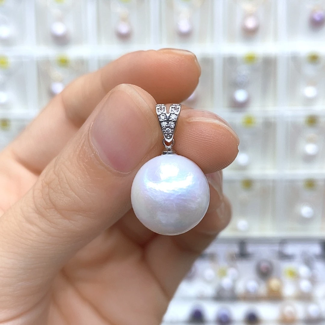 淡水珍珠合金颈饰