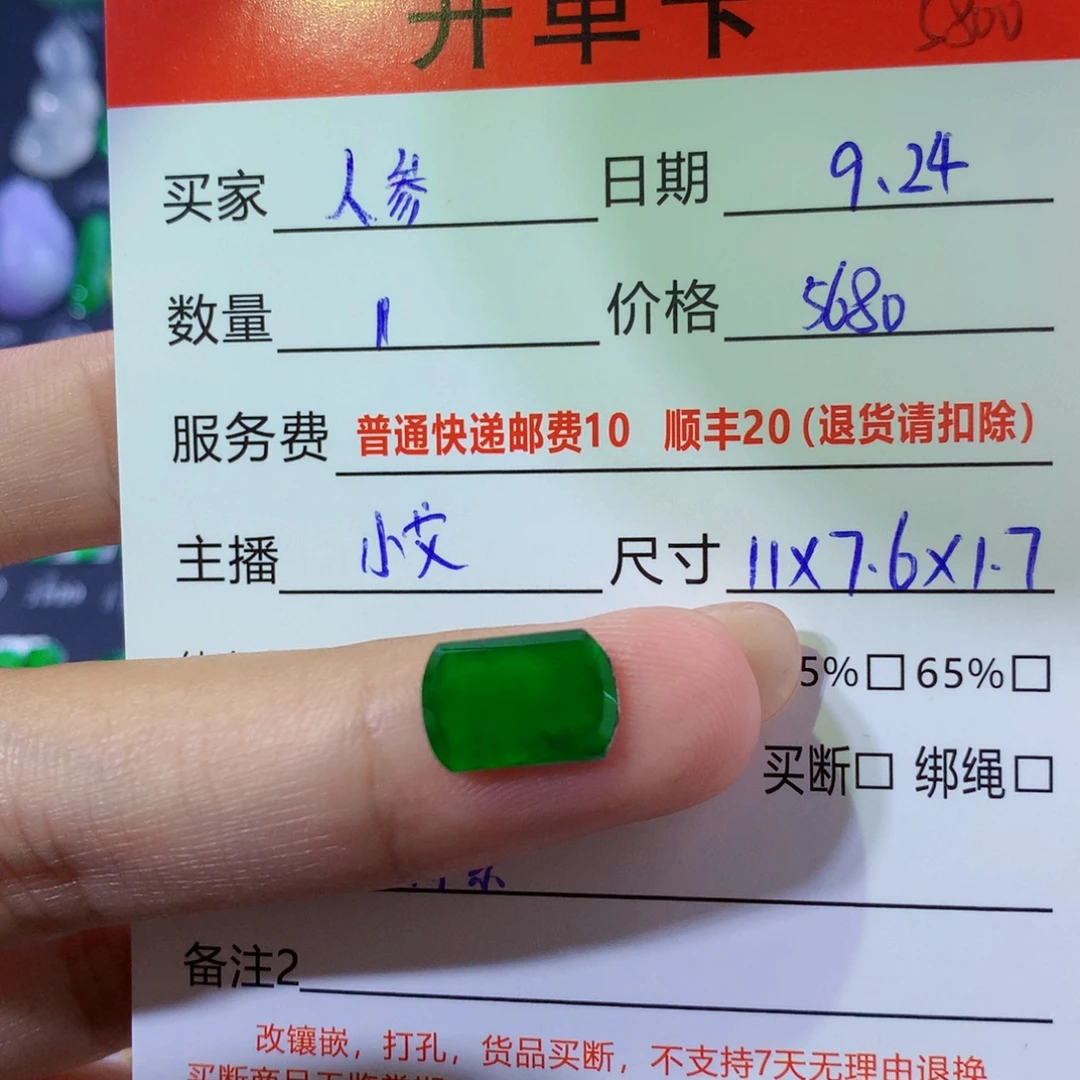 颈饰未镶嵌翡翠马鞍