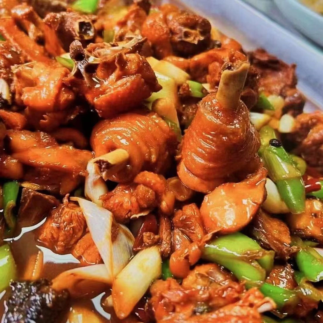 AW【临沂地锅鸡】1500克两年以上的老母鸡腿 2斤肉一斤汤