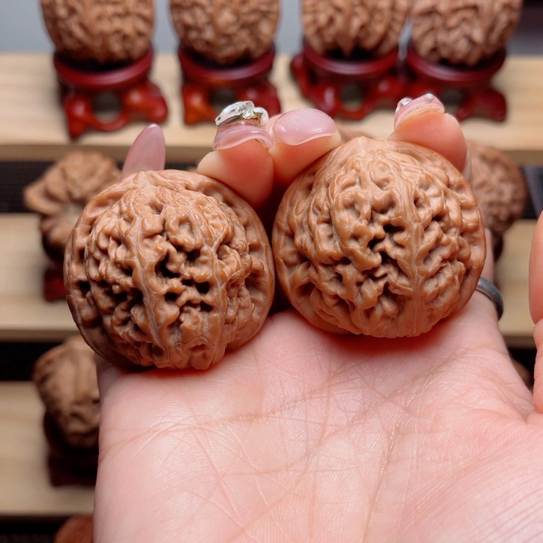 文玩核桃把件凤凰台