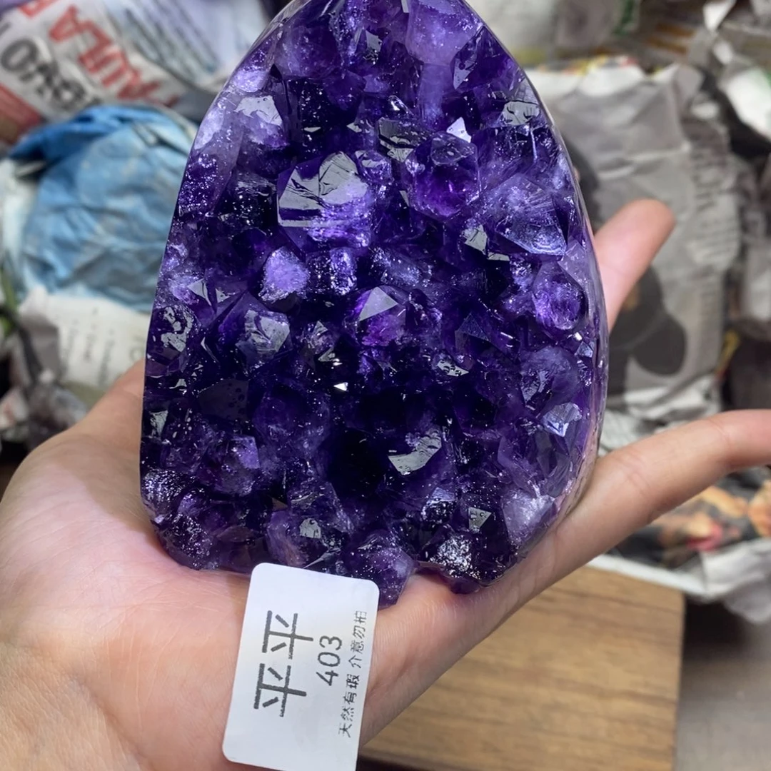 大型摆件（非配饰）紫晶未镶嵌