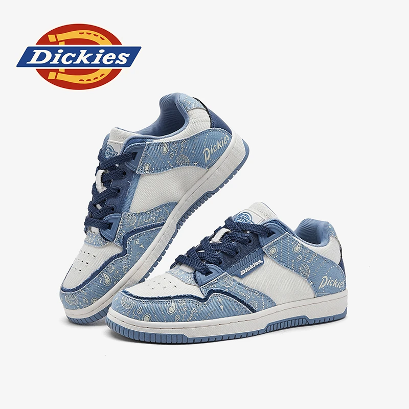 Dickies2025夏季新款百搭时尚休闲板鞋潮流男士透气低帮圆头板鞋