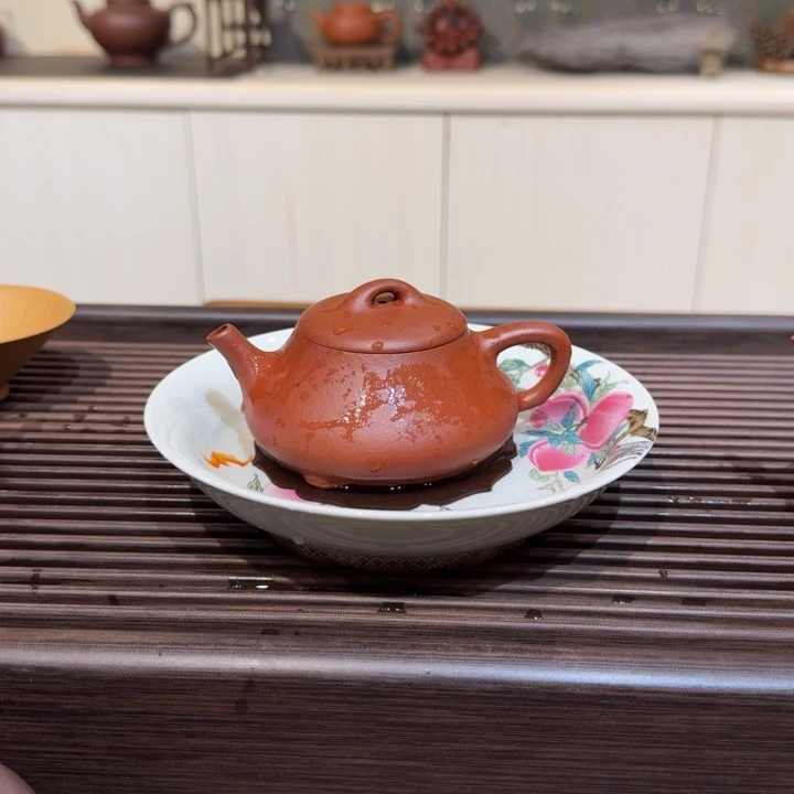 茶壶紫砂紫泥石瓢紫砂壶