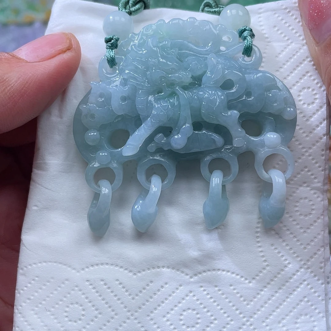 颈饰未镶嵌翡翠翡玉缘翡翠
