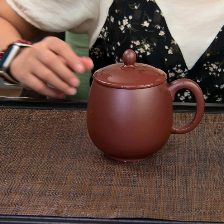 茶杯紫砂高货放漏