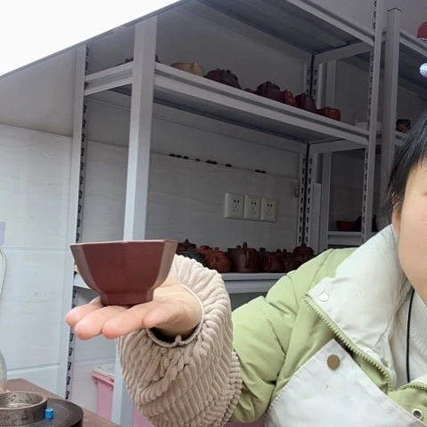 紫泥菱花杯菱花杯