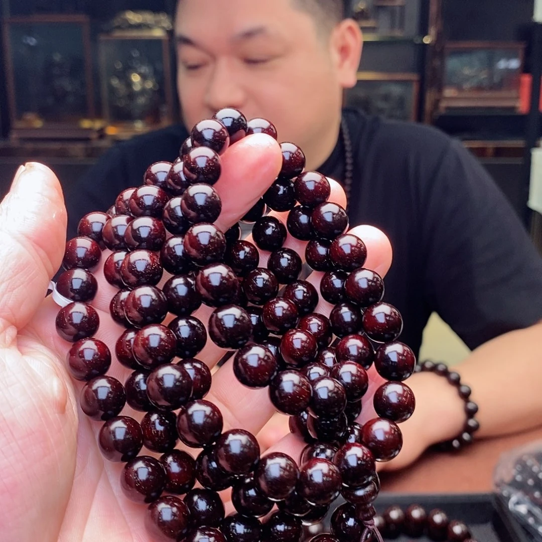 王***人檀香紫檀（小叶紫檀）手串/手链80