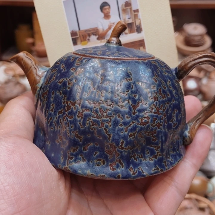 柴烧老岩泥高端茶器