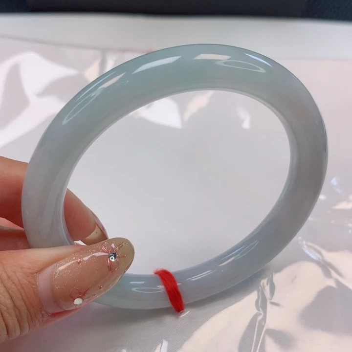 翡翠手镯（圆镯）未镶嵌改**禾