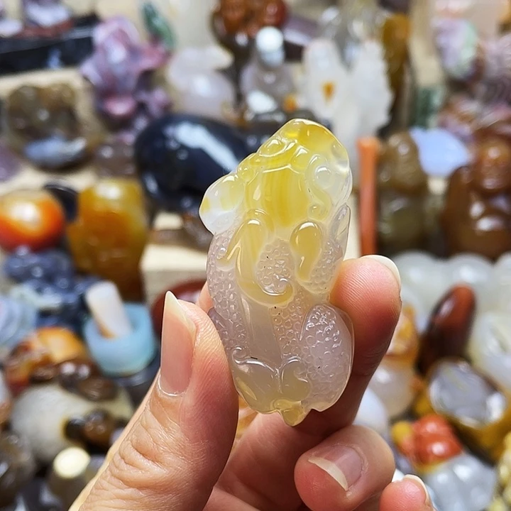 玛瑙/玉髓未镶嵌饰品