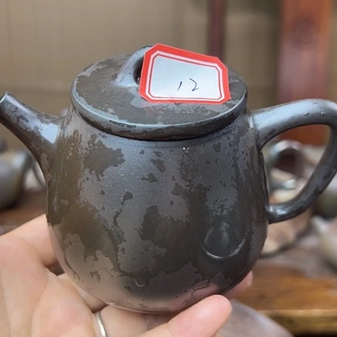 戬谷龙窑柴烧茶壶12