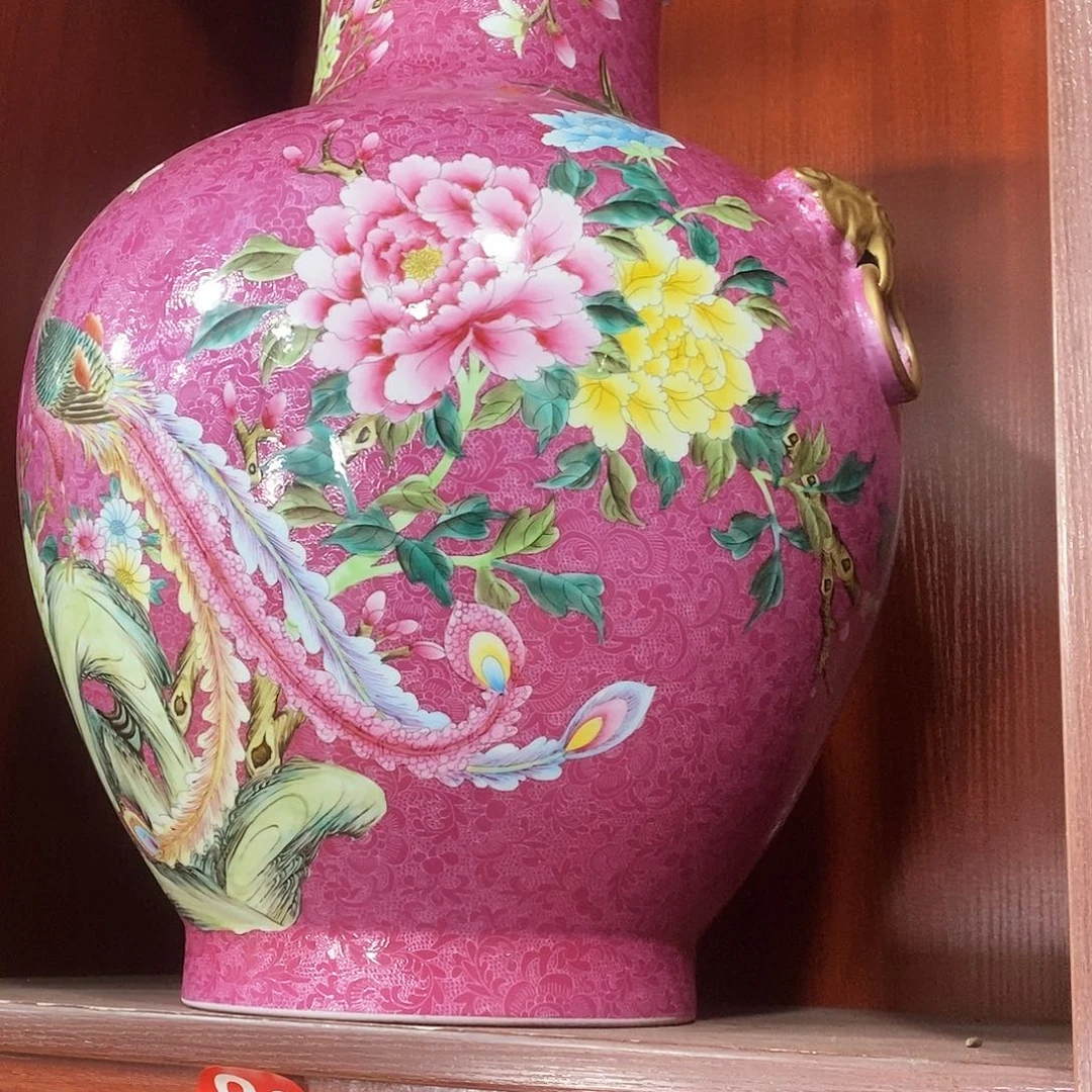 老***哥陶摆件景德镇陶瓷冬瓜瓶