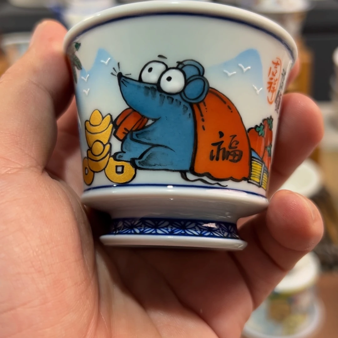 景德镇陶瓷手工手绘