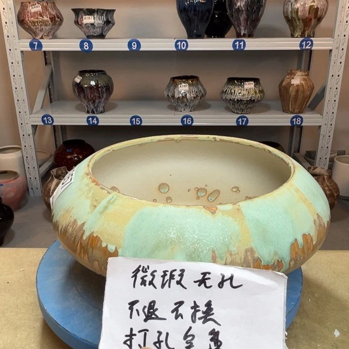 景德镇陶瓷花盆357