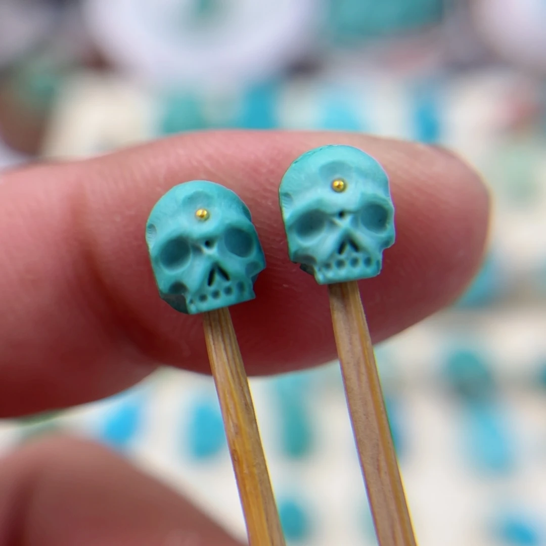 绿松石未镶嵌配饰