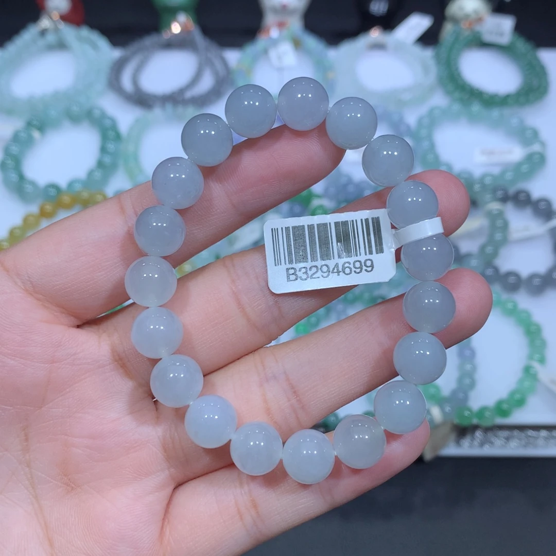 未镶嵌手串翡翠天然
