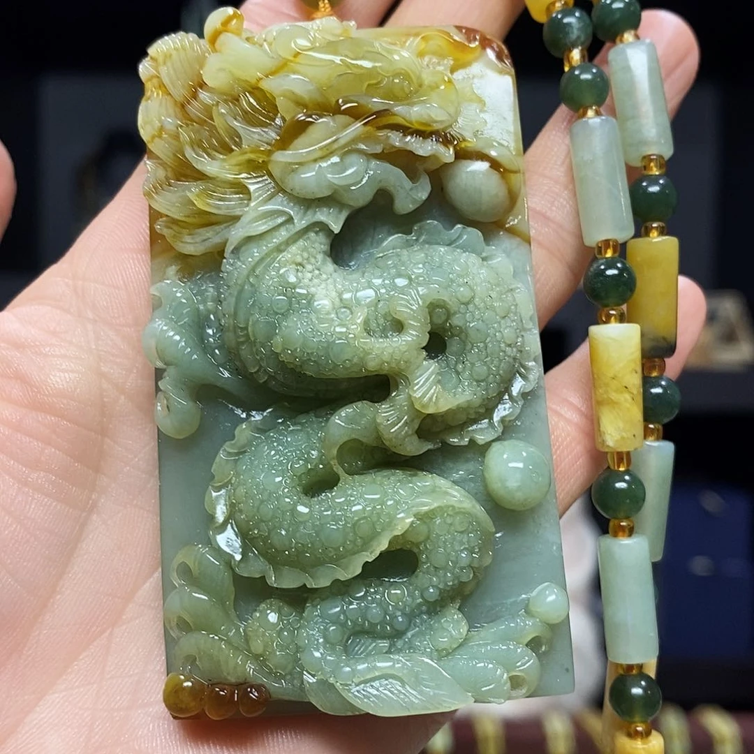 岫玉挂件吊坠未镶嵌