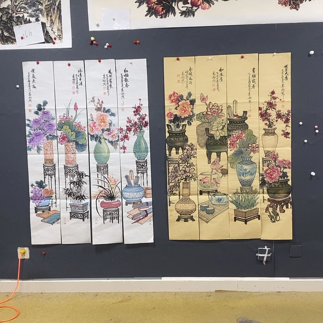 国画郭志刚手绘作品23.138
