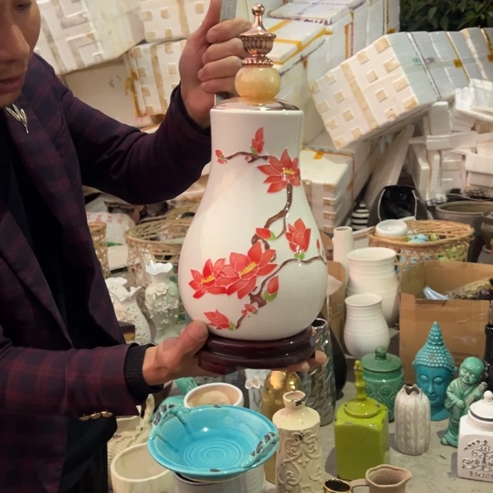 瓶高度38厘米宽度15厘米微瑕捡漏