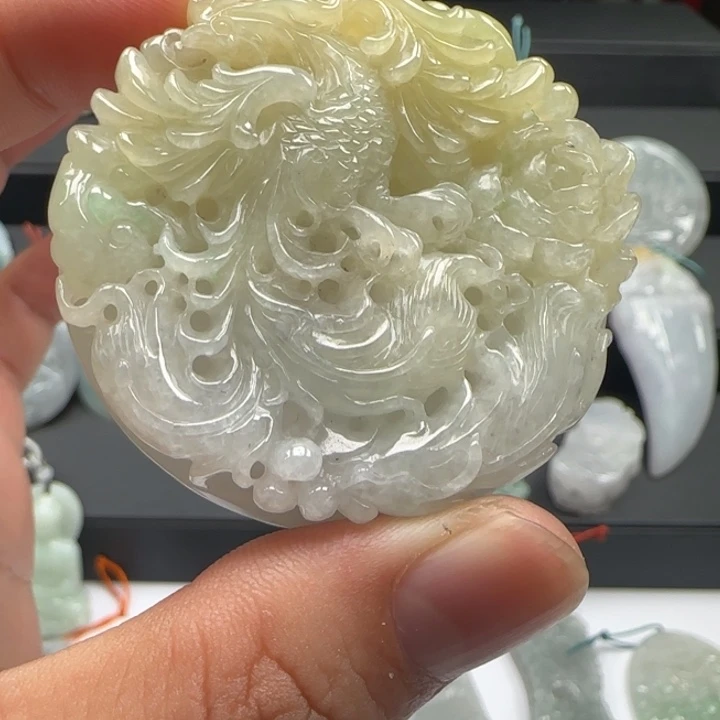 颈饰未镶嵌翡翠凤凰