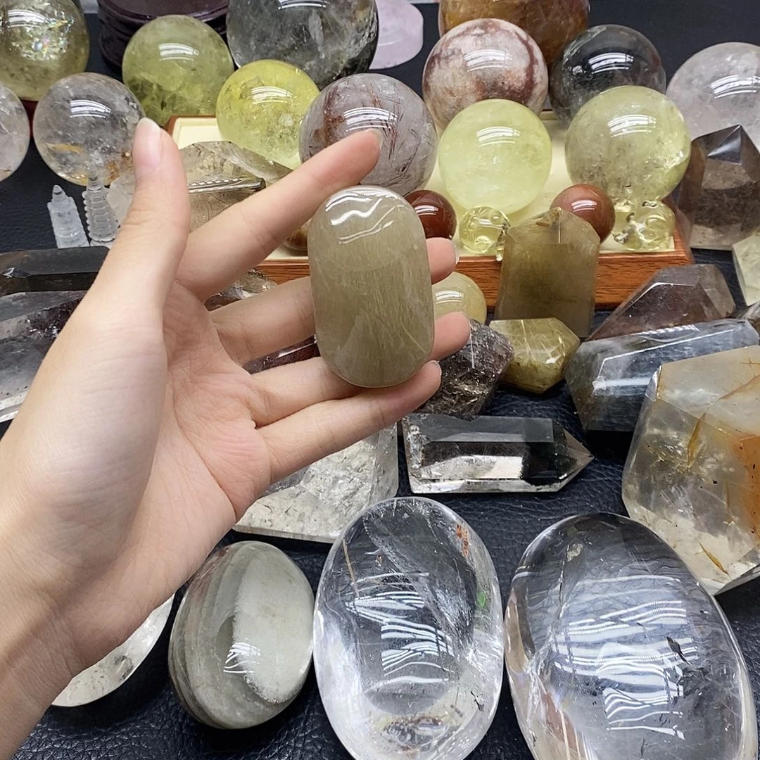 水晶珠宝半成品未镶嵌225水晶石