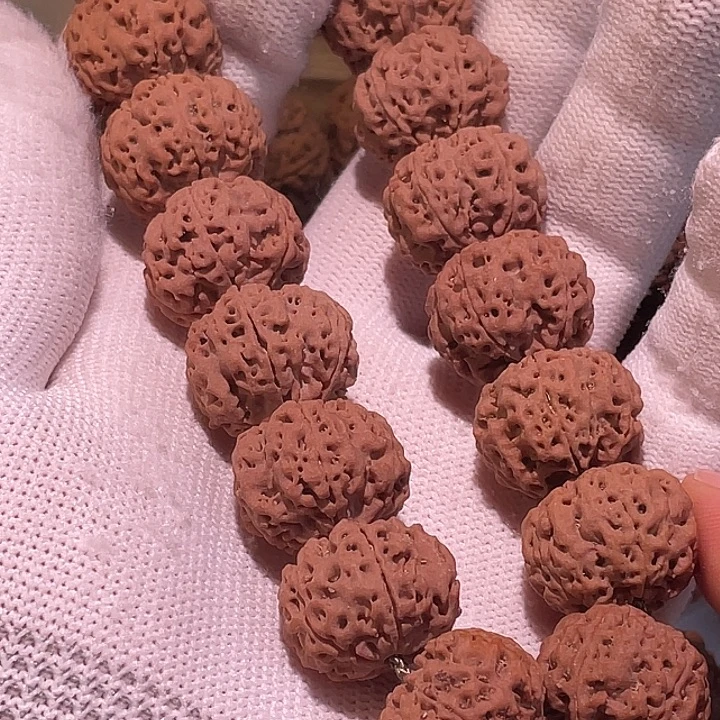 郭***汐手串金刚菩提安娜梅花20超头
