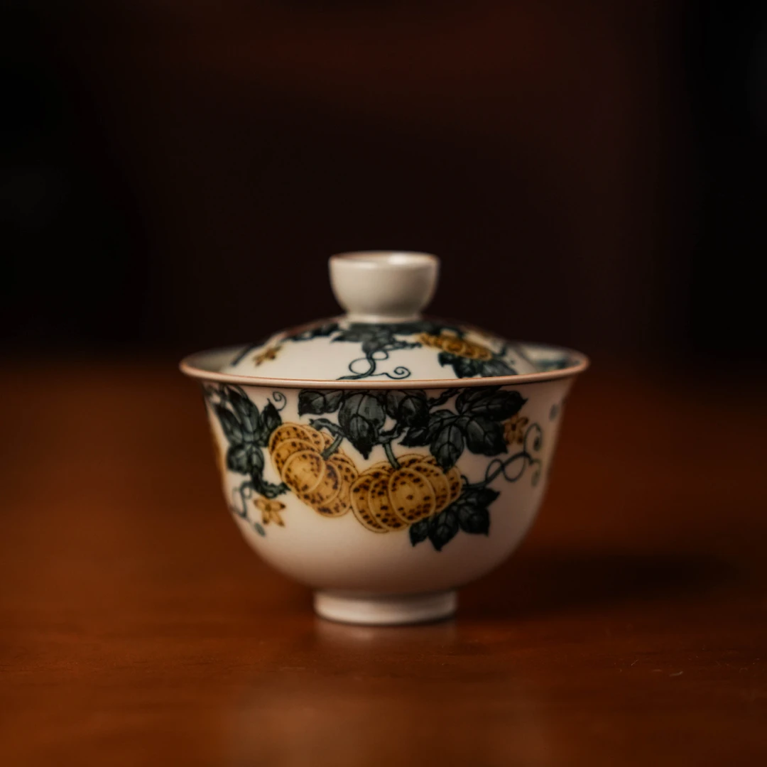 《一生一物》南瓜小盖碗